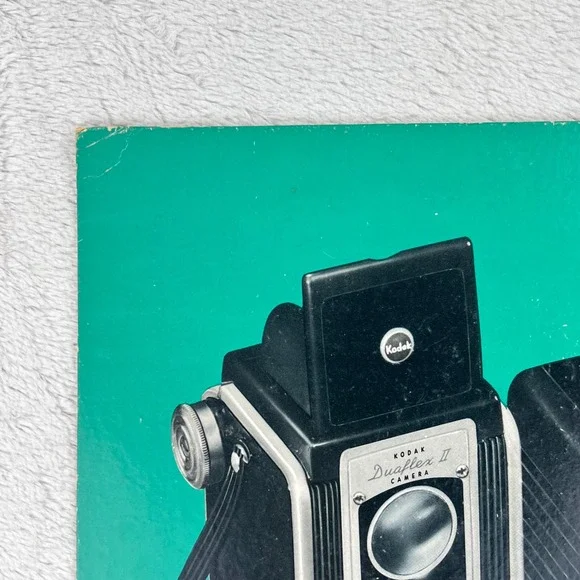 1950s‎ Kodak Brownie Camera Vintage 20 Advertising Sign Cardboard Easel